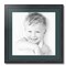 ArtToFrames 20x20" Matted Picture Frame with 16x16" Single Mat Photo Opening Framed in 1.25" Black and 2" Mat (FWM-4083-20x20)